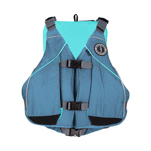 Mustang Womens Moxie Foam Vest - Aqua/Slate- Medium/Large [MV807MMS-853-M/L-253]