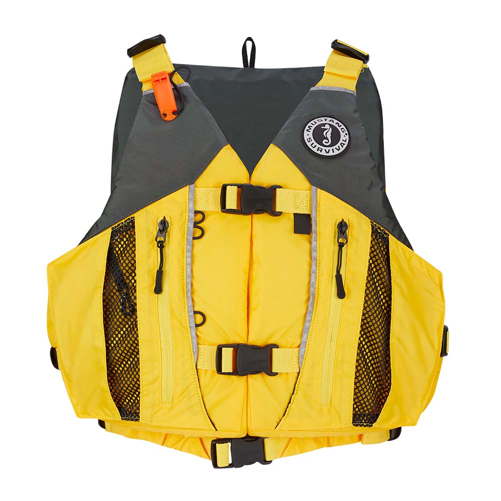 Mustang Solaris Foam Vest - Yellow/Grey - XS/Small [MV807NMS-222-XS/S-216]