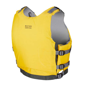 Mustang Reflex Foam Vest - Yellow/Grey - XL/XXL [MV7020-222-XL/XXL-216]