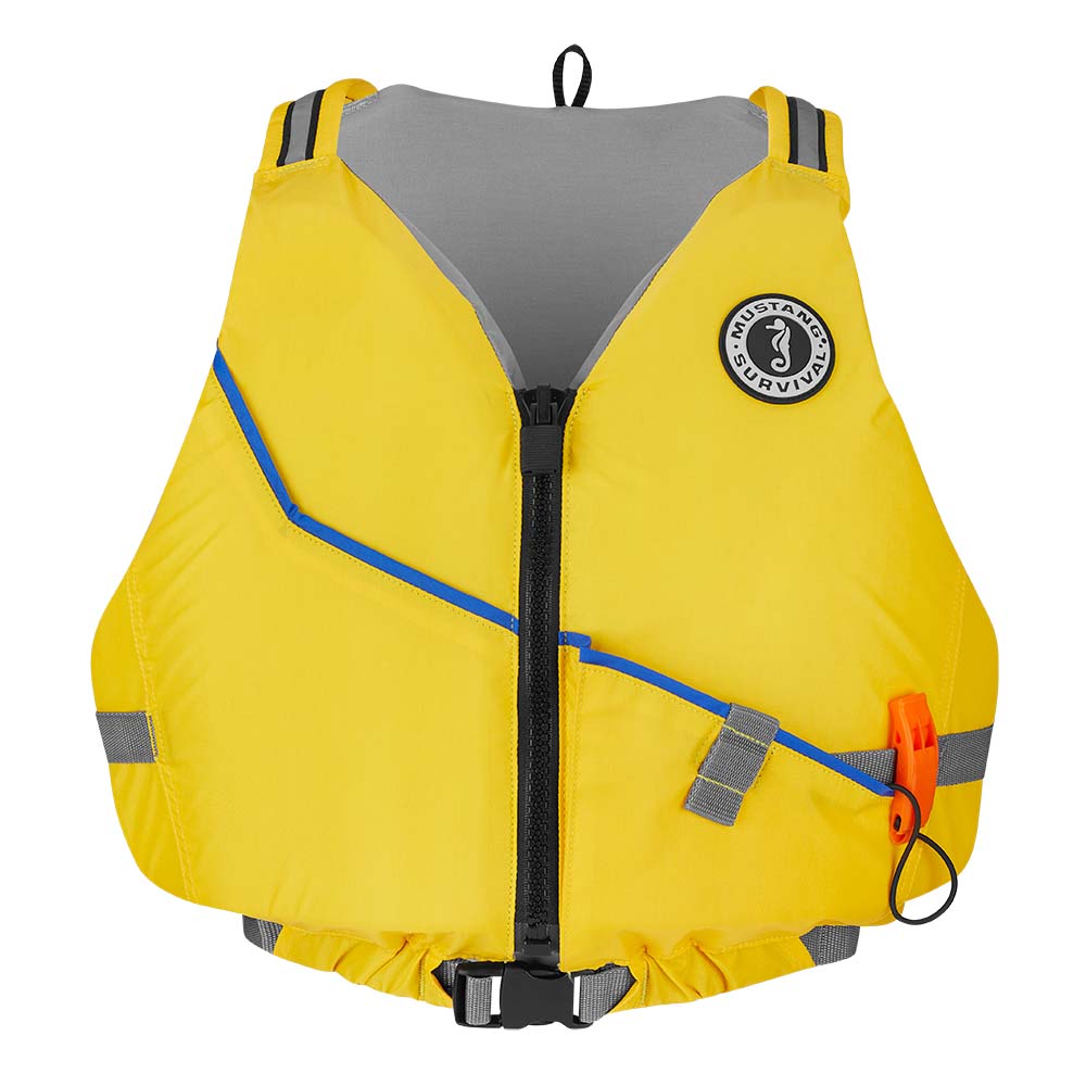 Mustang Journey Foam Vest - Yellow - Medium/Large [MV7112-25-M/L-216]