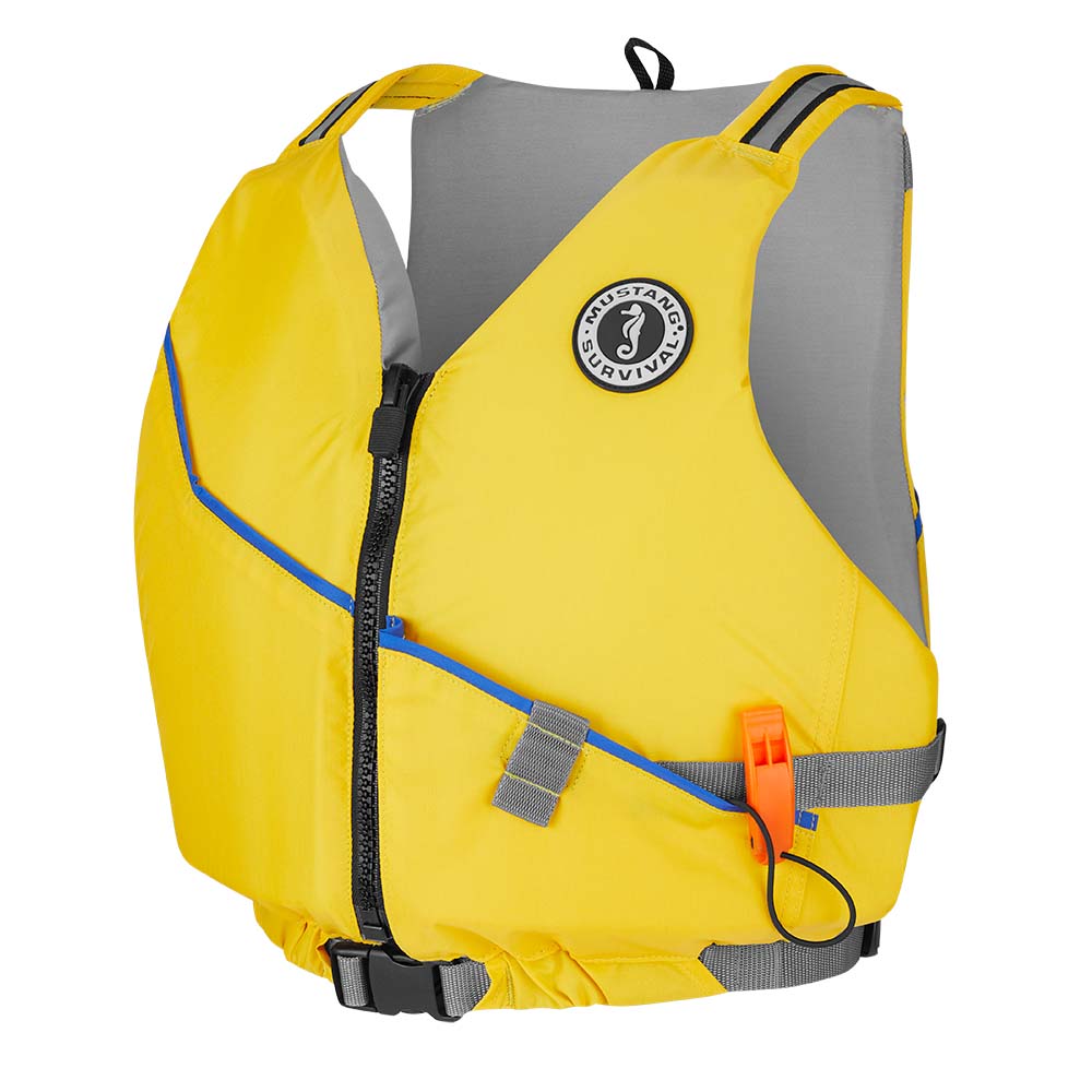 Mustang Journey Foam Vest - Yellow - Medium/Large [MV7112-25-M/L-216]