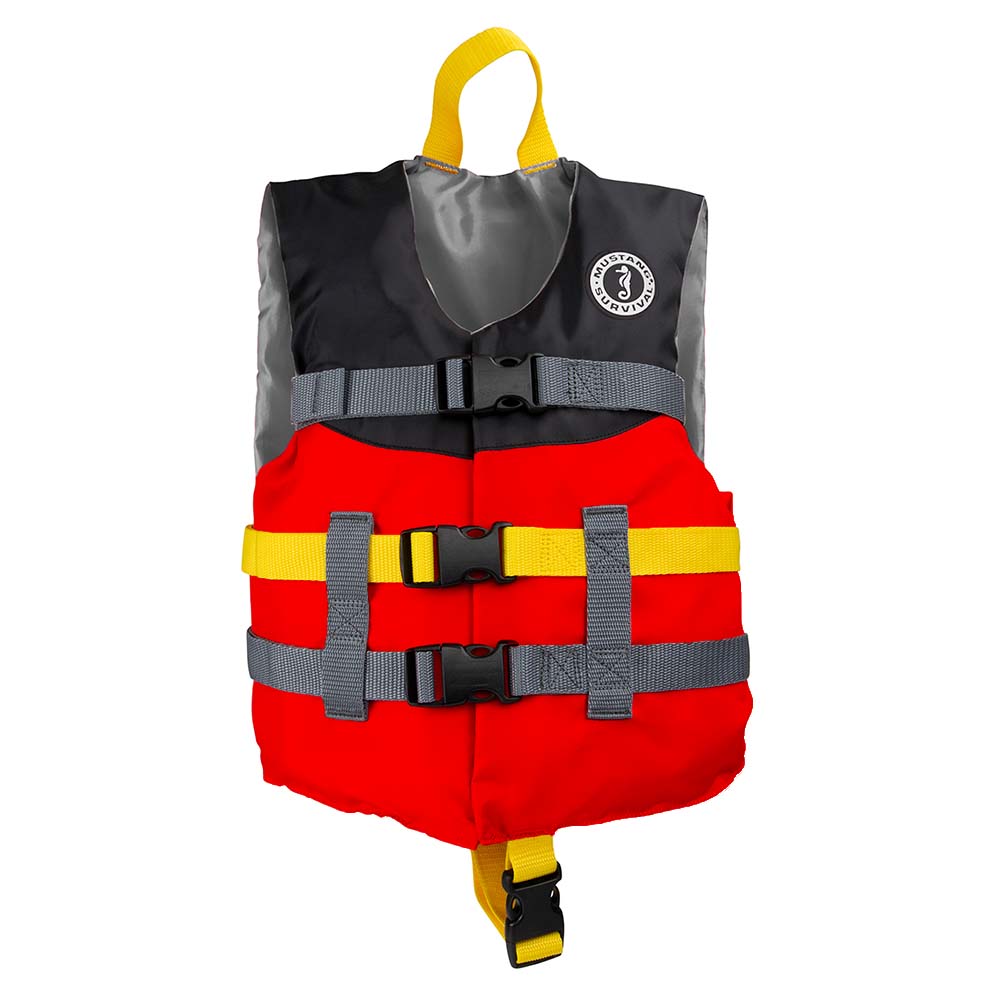 Mustang Child Livery Foam Vest - Red/Black [MV2301-123-0-253]