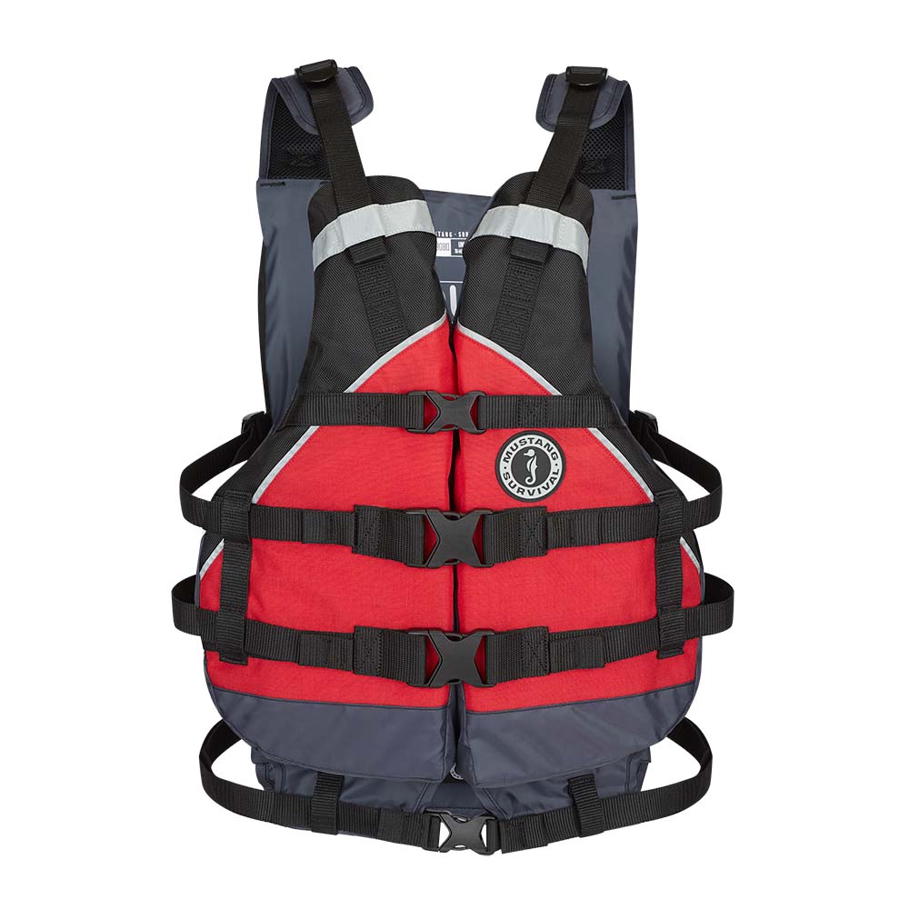 Mustang Canyon V Foam Vest - Universal Youth - Red/Black [MV9070-123-0-253]