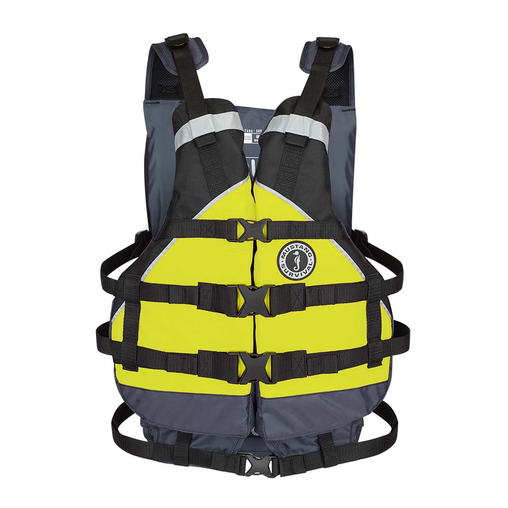 Mustang Canyon V Foam Vest - Universal Youth - Yellow/Black [MV9070-124-0-253]
