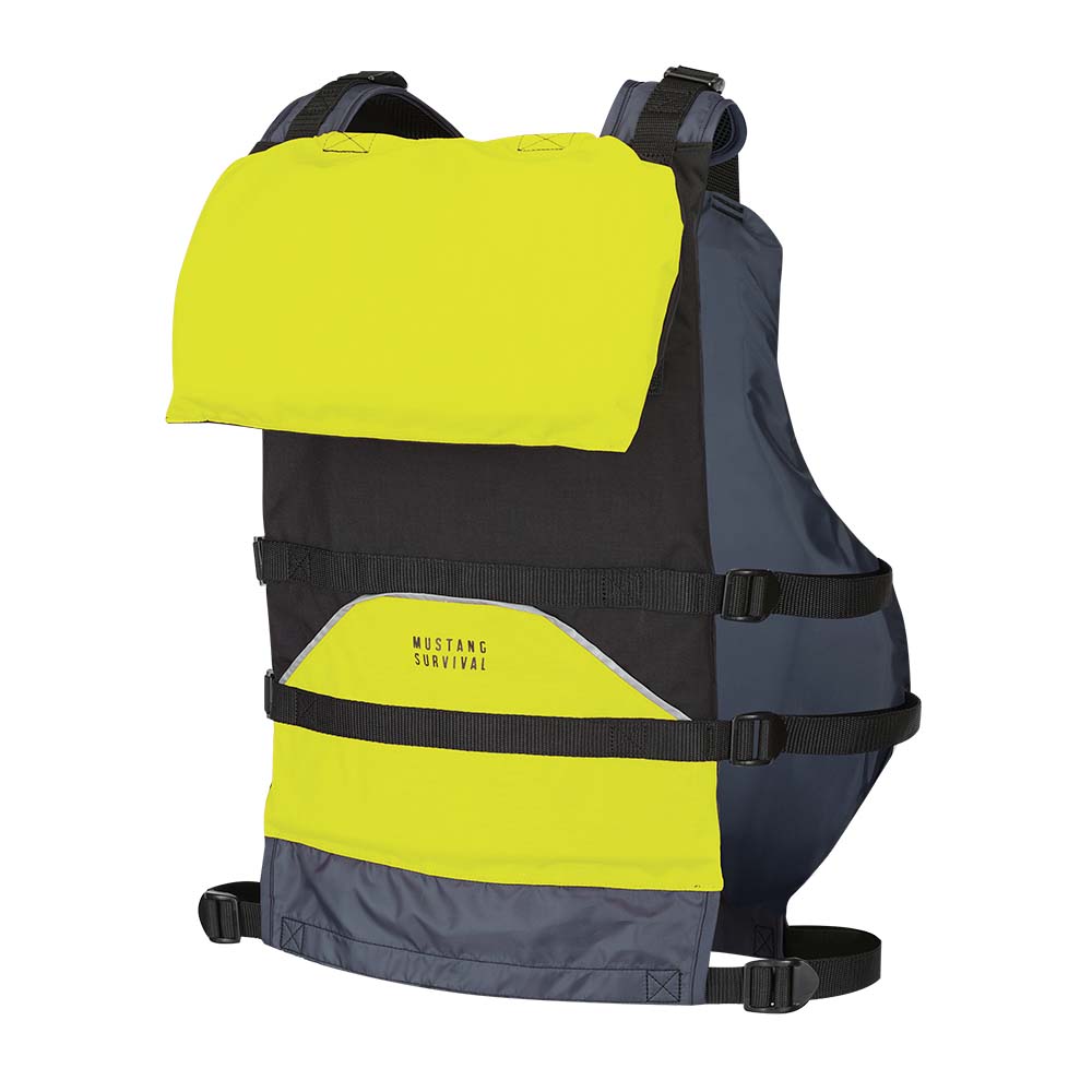 Mustang Canyon V Foam Vest - Universal Youth - Yellow/Black [MV9070-124-0-253]