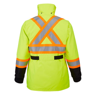 Mustang Classic Flotation Coat - Fluorescent Yellow/Green/Black - XL [MC1506T3-239-XL-206]