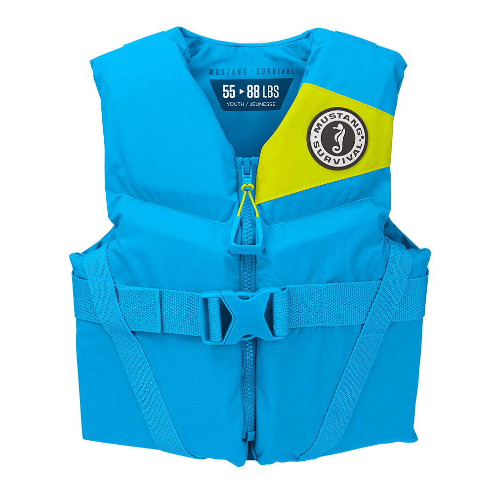 Mustang Youth REV Foam Vest - Blue - Youth [MV3570-268-0-206]