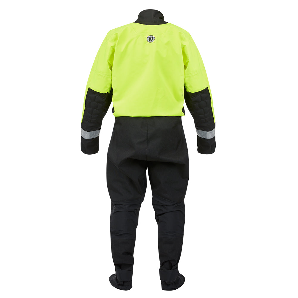 Mustang MSD576 Water Rescue Dry Suit - Fluorescent Yellow Green-Black - XXL [MSD57602-251-XXL-101]